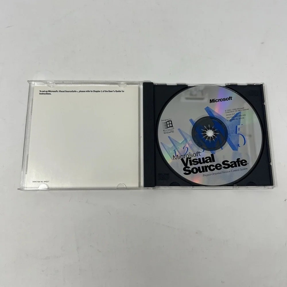 Microsoft Visual SourceSafe 6.0 For Windows w/ CD Key‎